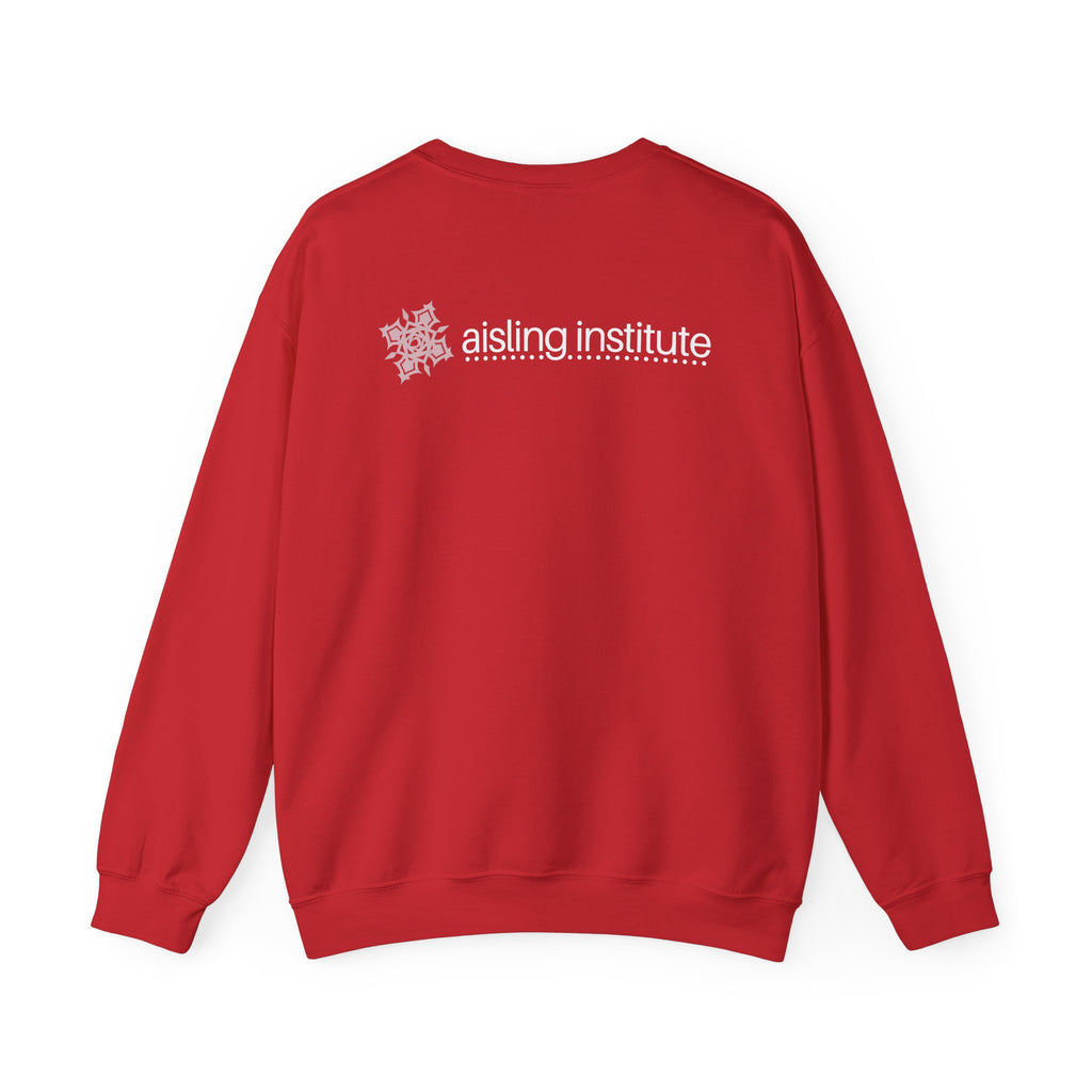 Aisling Logo Name Back Crewneck Sweater