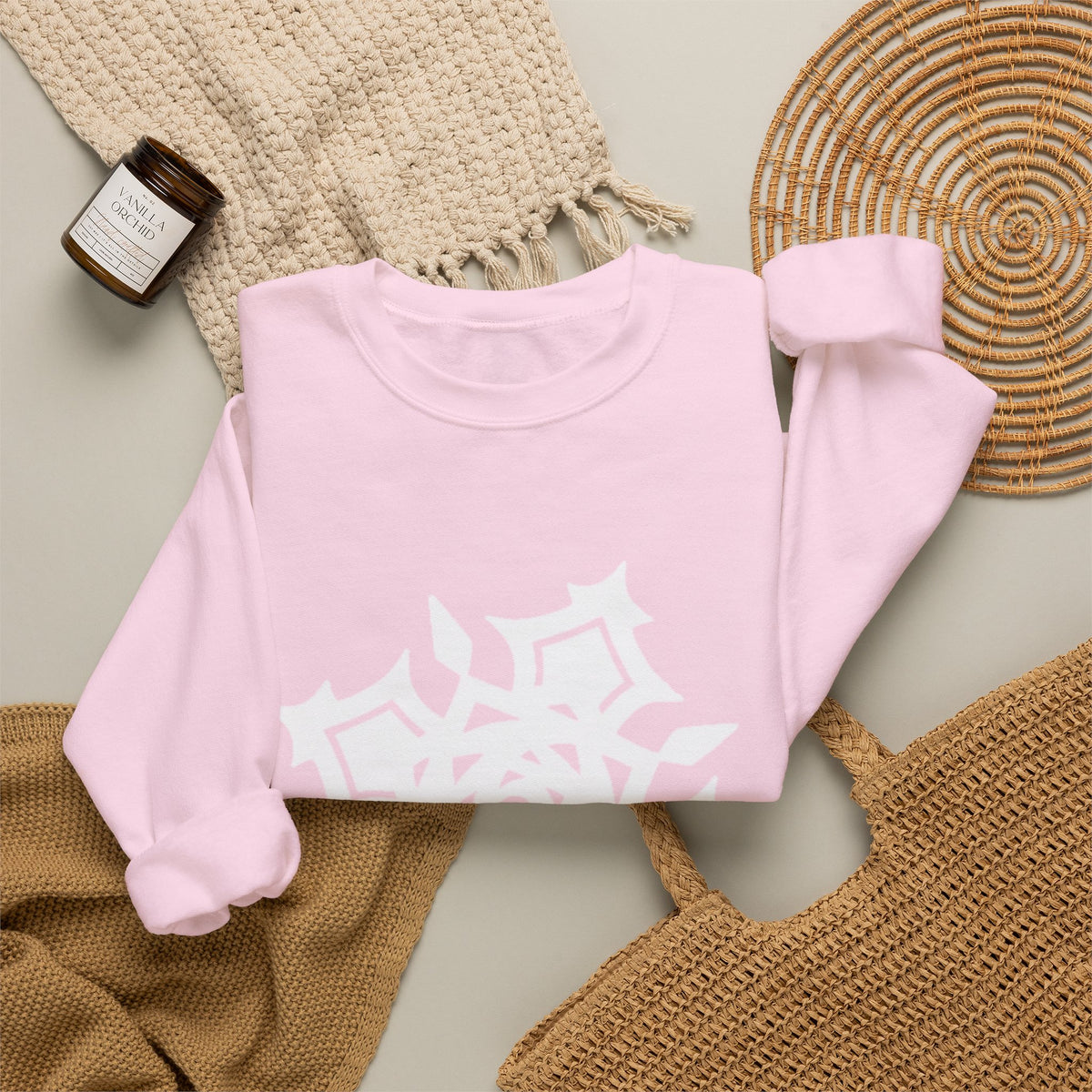 Aisling Logo Name Back Crewneck Sweater
