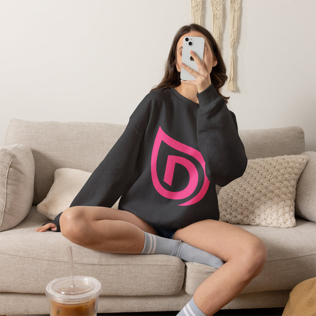 Dermacademy Logo Dermacademy Spa Lab Back Crewneck Sweater
