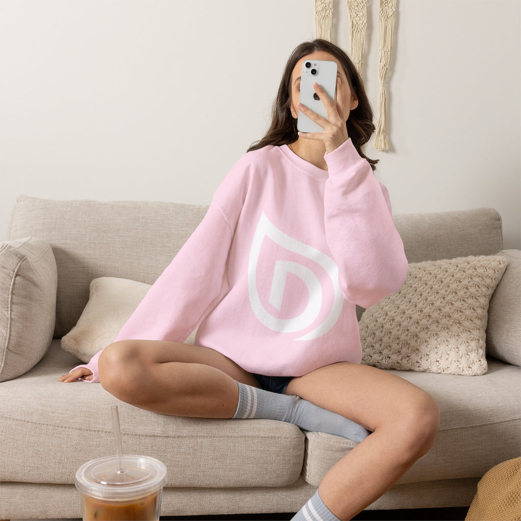 Dermacademy Logo Dermacademy Spa Lab Back Crewneck Sweater
