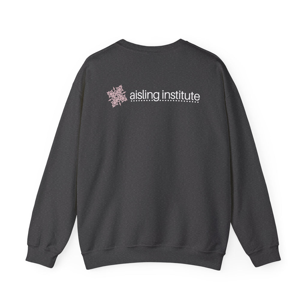 Aisling Logo Name Back Crewneck Sweater