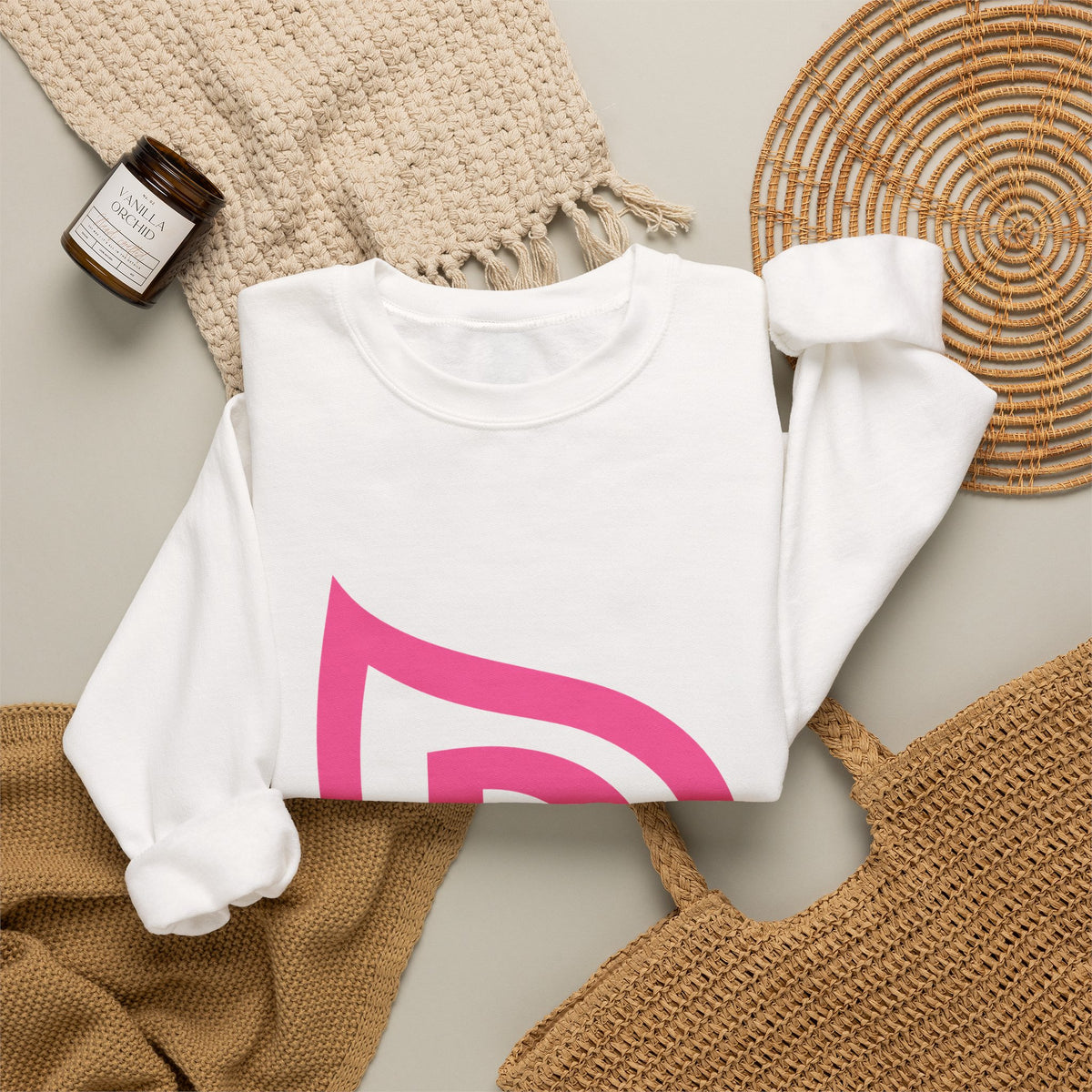 Dermacademy Logo Dermacademy Spa Lab Back Crewneck Sweater