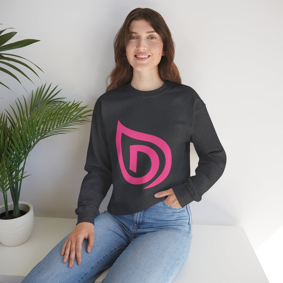Dermacademy Logo Dermacademy Spa Lab Back Crewneck Sweater