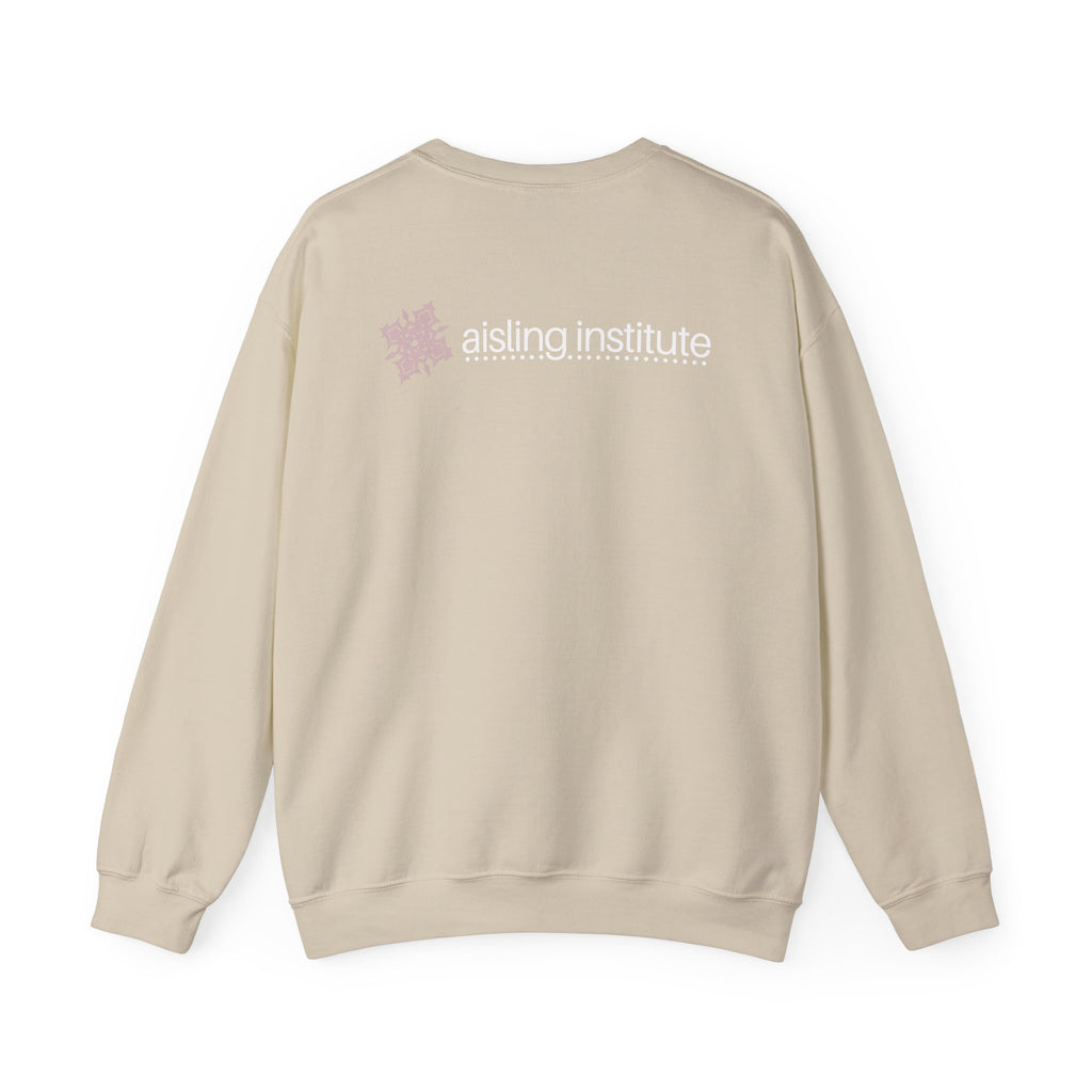 Aisling Logo Name Back Crewneck Sweater
