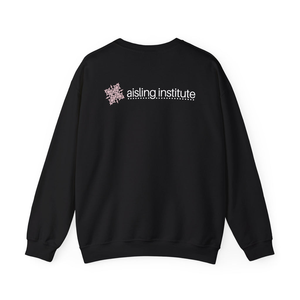 Aisling Logo Name Back Crewneck Sweater