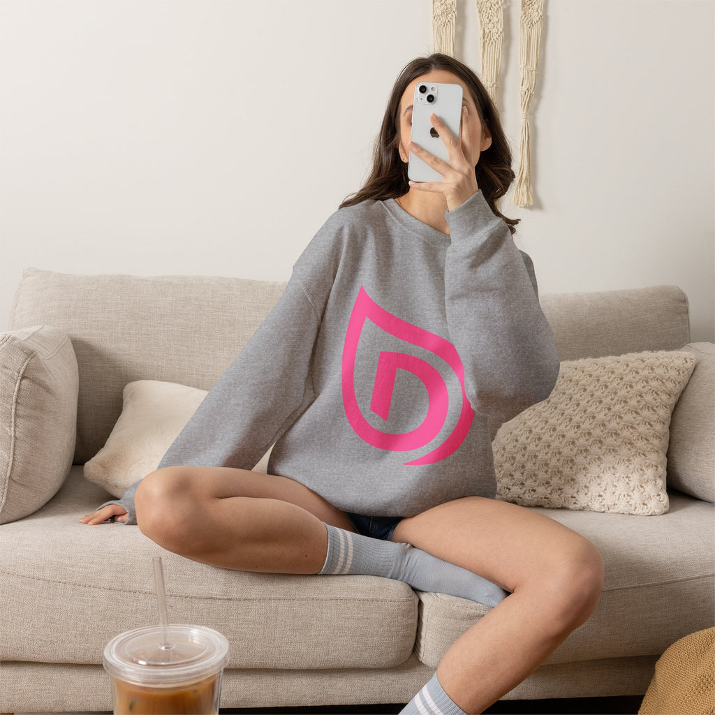 Dermacademy Logo Dermacademy Spa Lab Back Crewneck Sweater