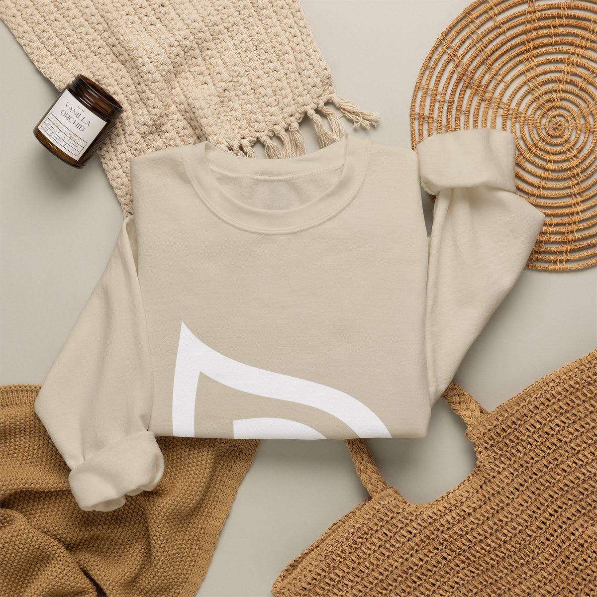 Dermacademy Logo Dermacademy Spa Lab Back Crewneck Sweater