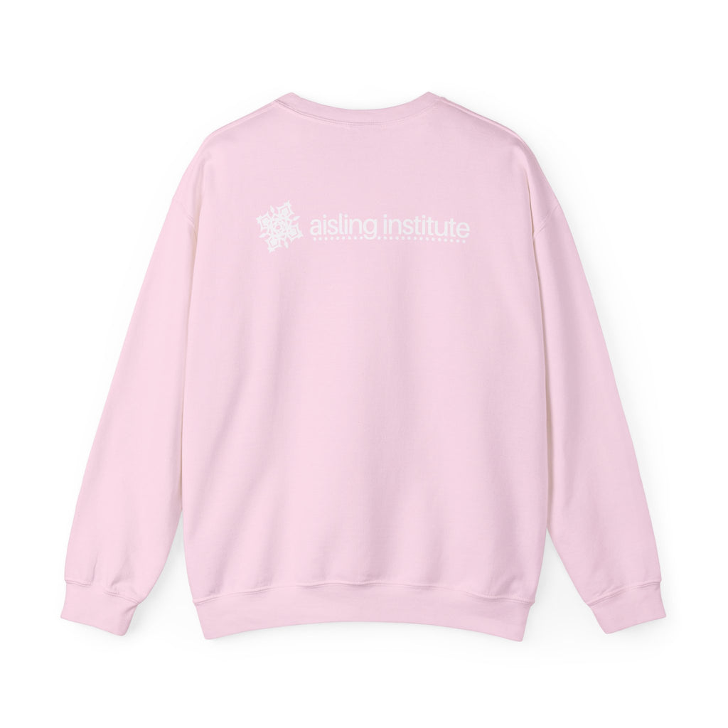 Aisling Logo Name Back Crewneck Sweater