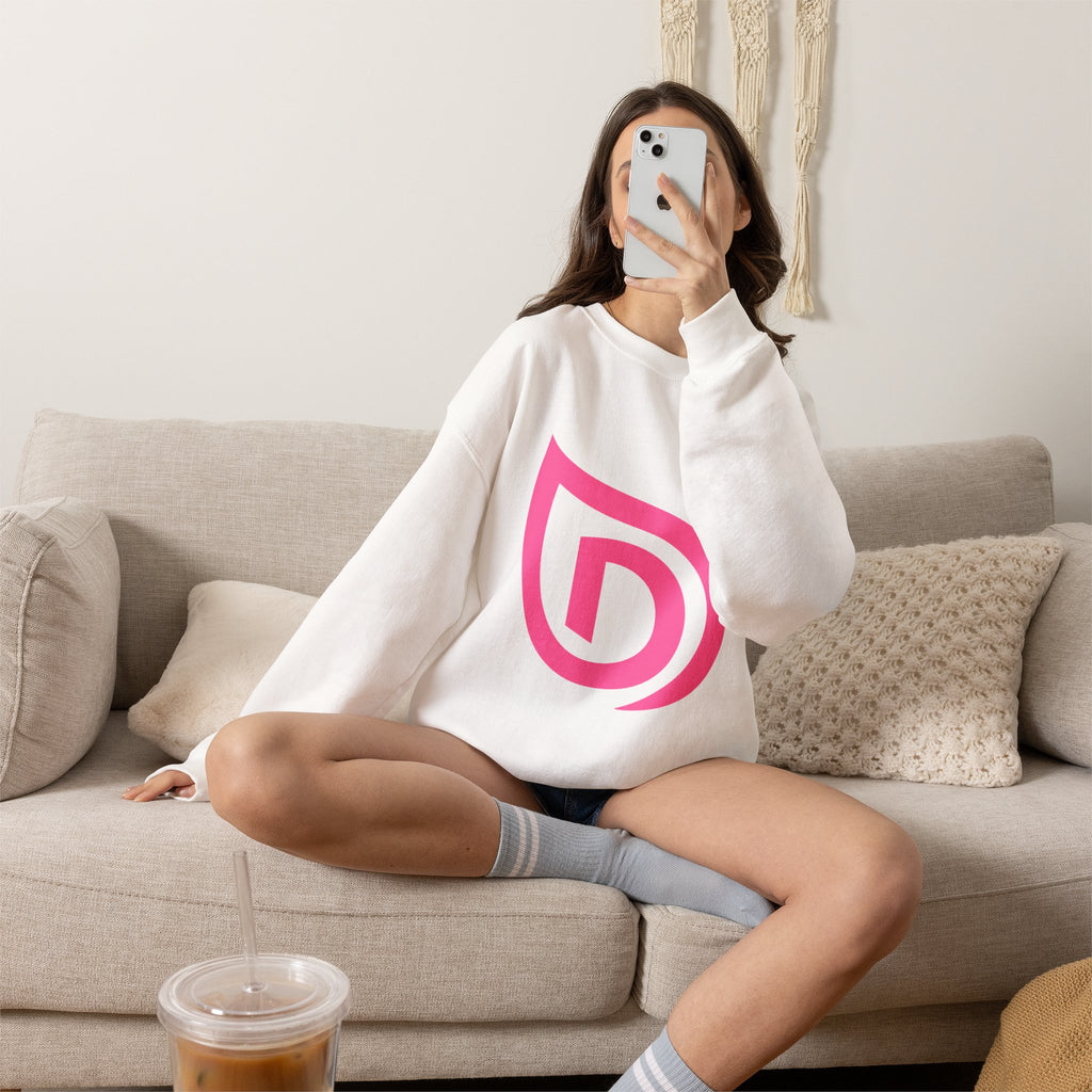Dermacademy Logo Dermacademy Spa Lab Back Crewneck Sweater